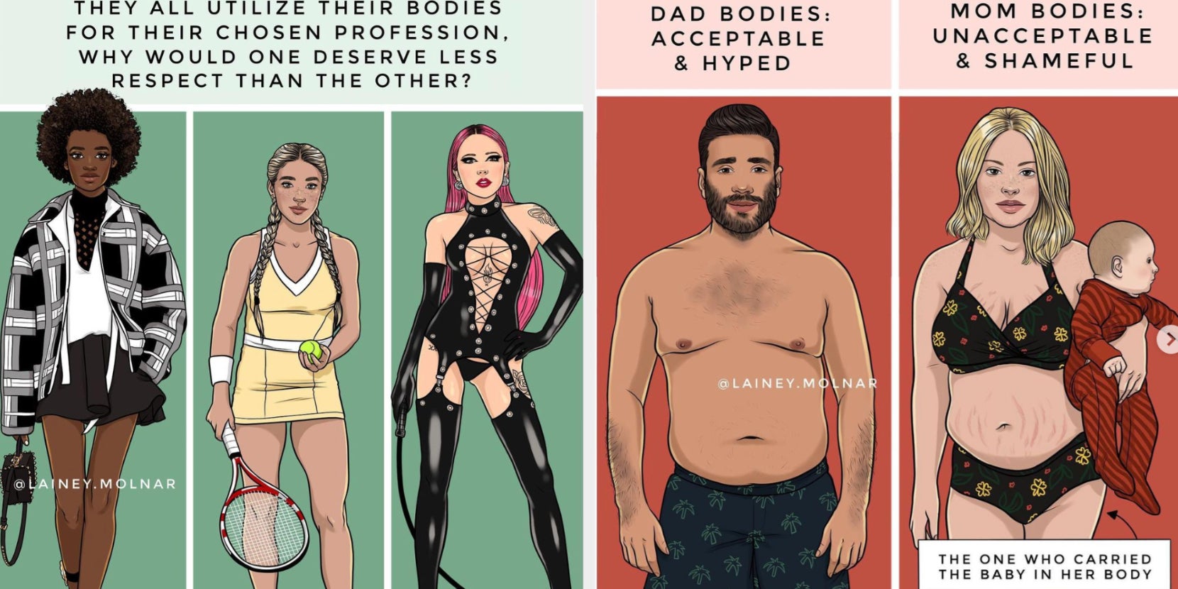 This Instagram Artist Calls Out Double Standards In Society - Vimarsana News