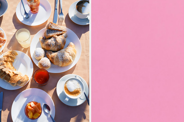 Do You Like Pink Or Blue More Based On Your Breakfast Choices?