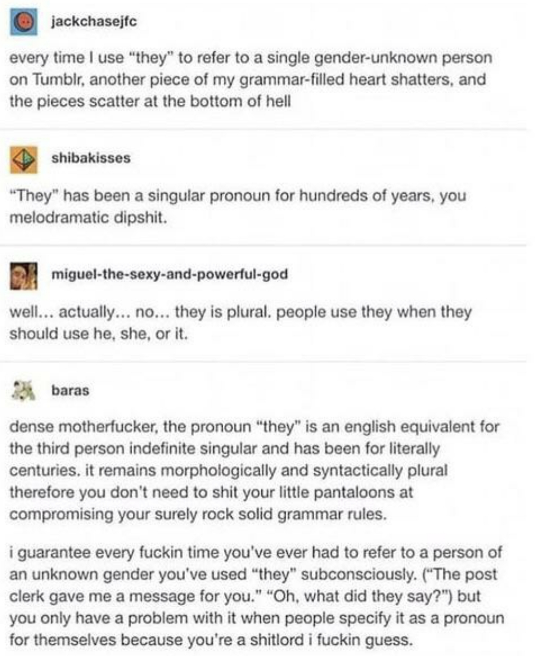 Best Comebacks To Dumb Comments About Pronouns - 74