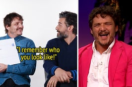 There's nothing that makes me laugh more than the time Pedro Pascal told Oscar Isaac that he looked like the "angry eagle" muppet.