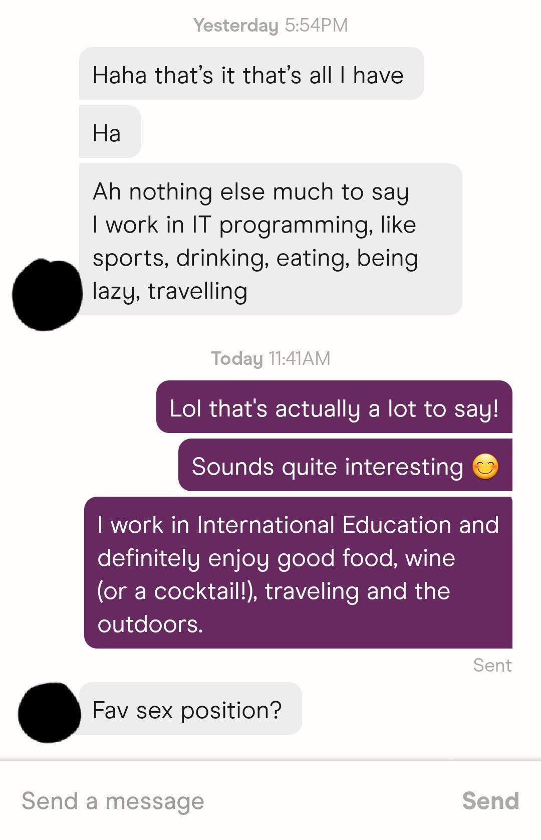 29 Hinge Screenshots That Show What Dating Apps Are Like - 26