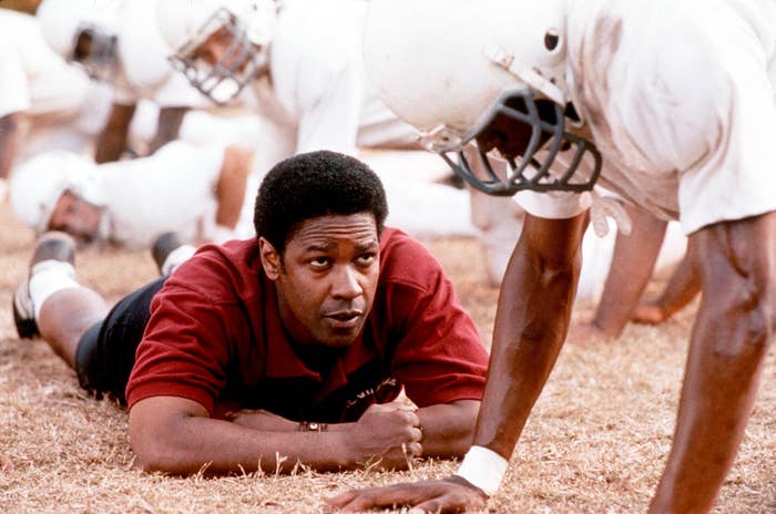 Denzel Washington Stars In &quot;Remember The Titans.