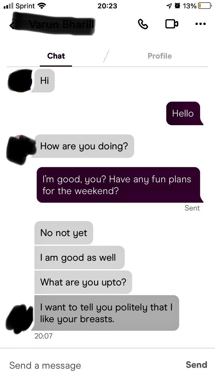 29 Hinge Screenshots That Show What Dating Apps Are Like - 98