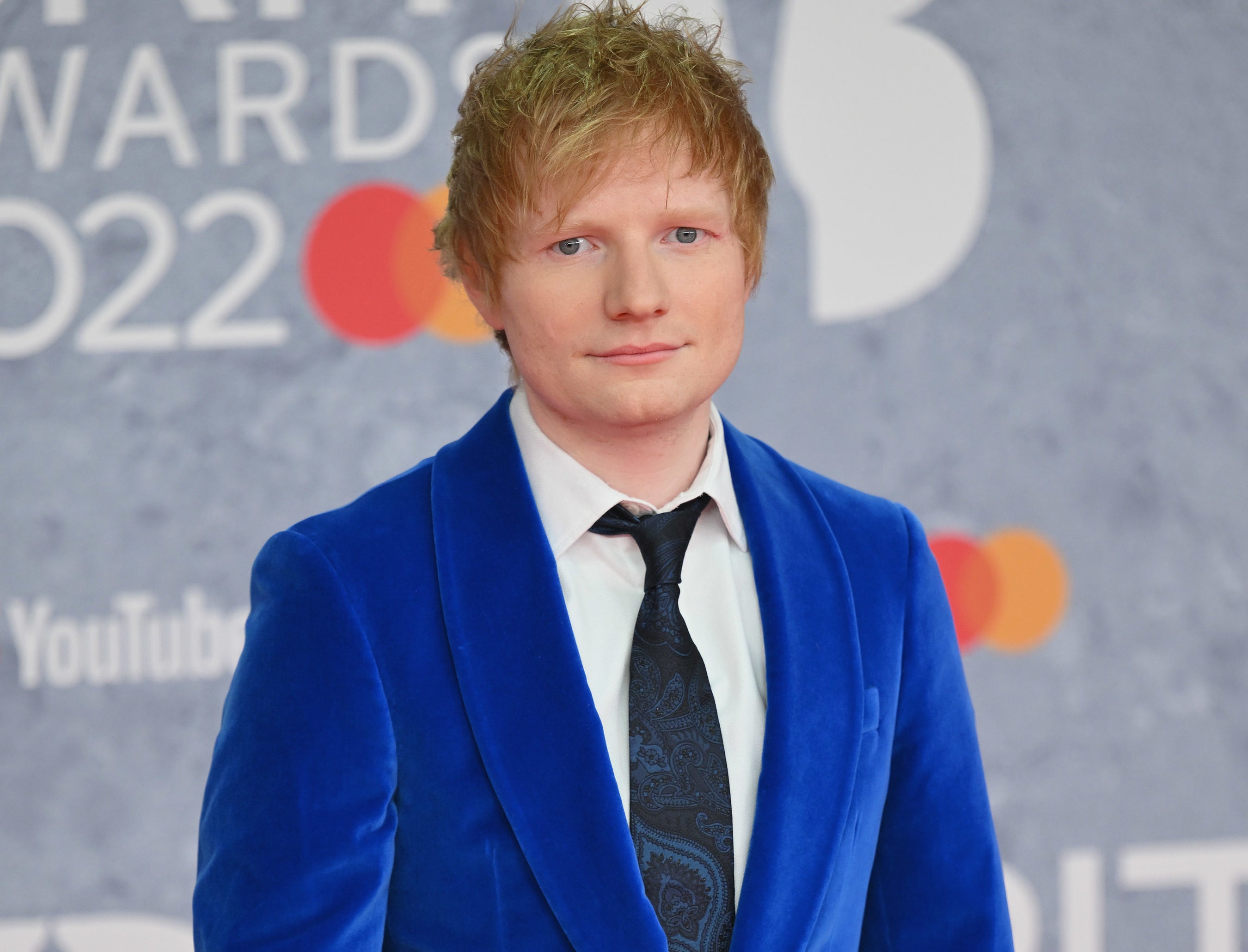 A closeup of Ed