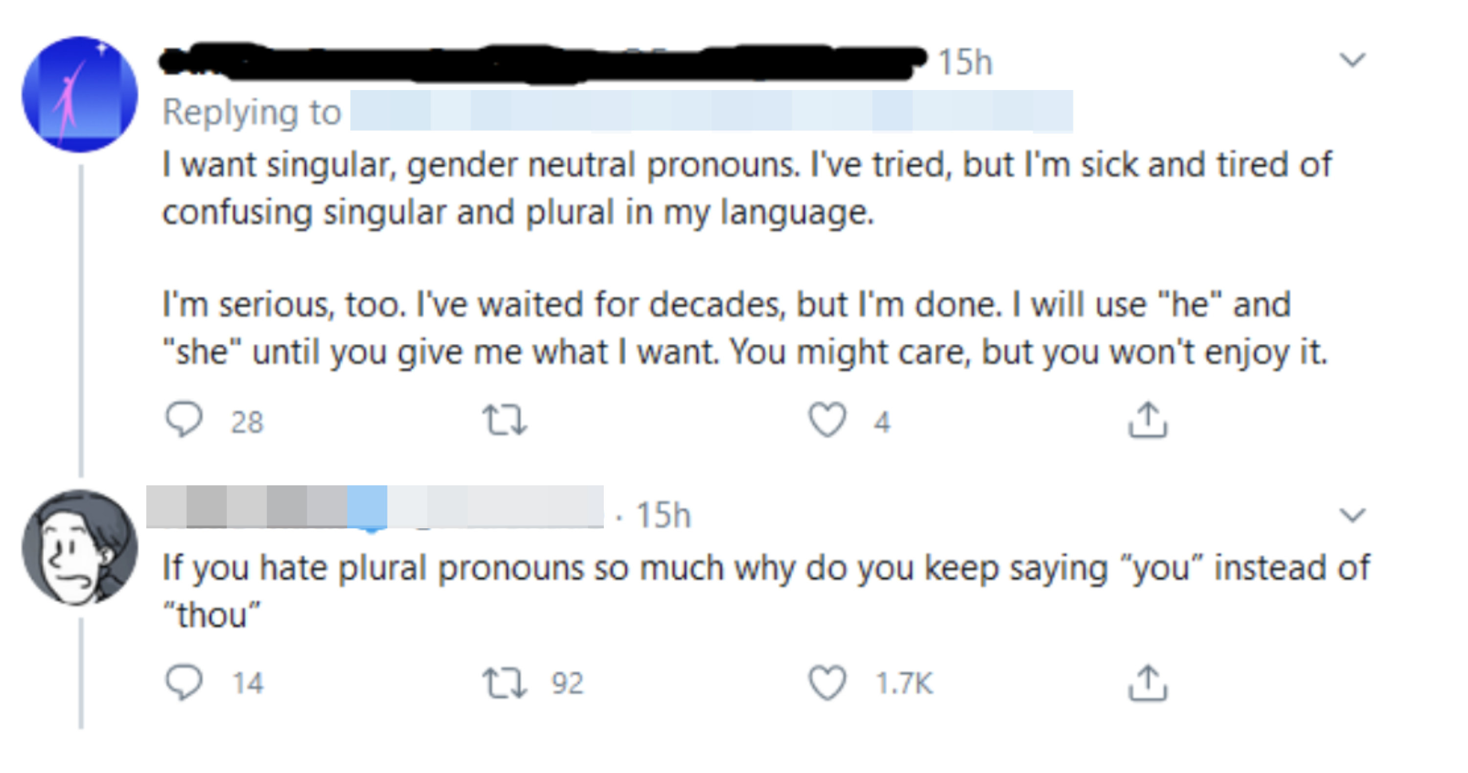 Best Comebacks To Dumb Comments About Pronouns - 57