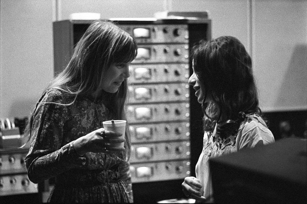 Mitchell and King in 1971