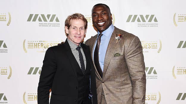 Shannon Sharpe was absent from FS1's 'Undisputed' on Tuesday after his co-host Skip Bayless' much-criticized reaction to Damar Hamlin's hospitalization.