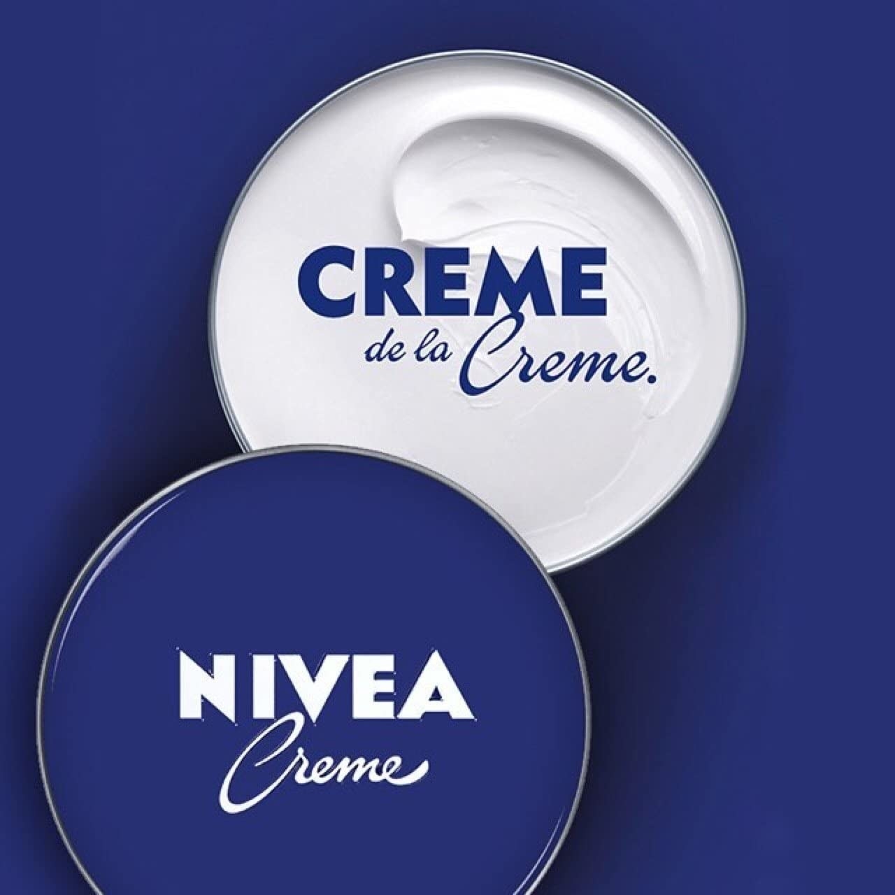 An open tub of nivea cream