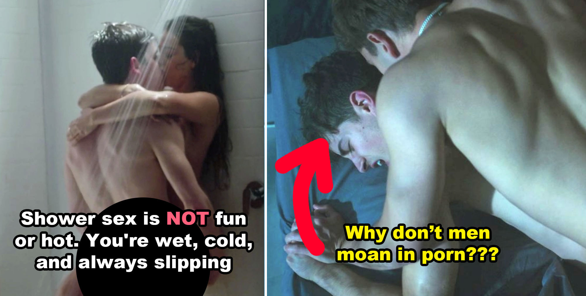 People Share The Thing That Porn Gets Wrong About image pic