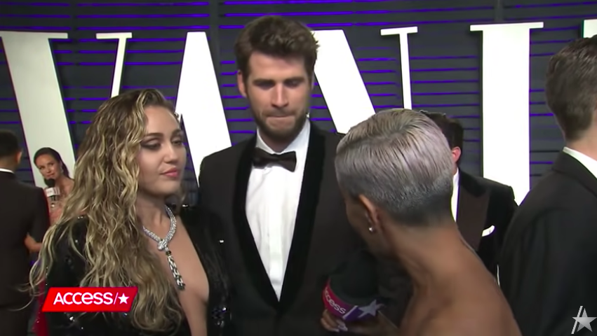 Miley Cyrus Referenced Awkward Red Carpet Interview With Liam Hemsworth - 30