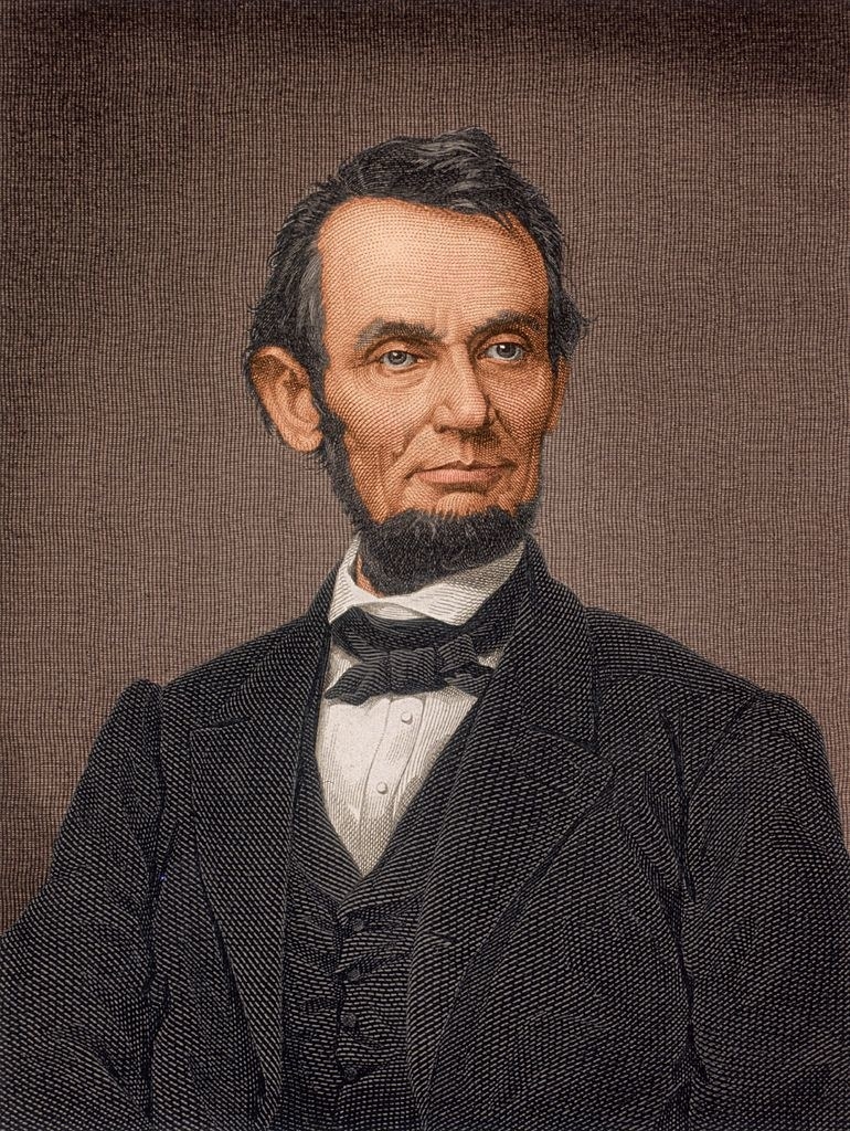 portrait of Lincoln