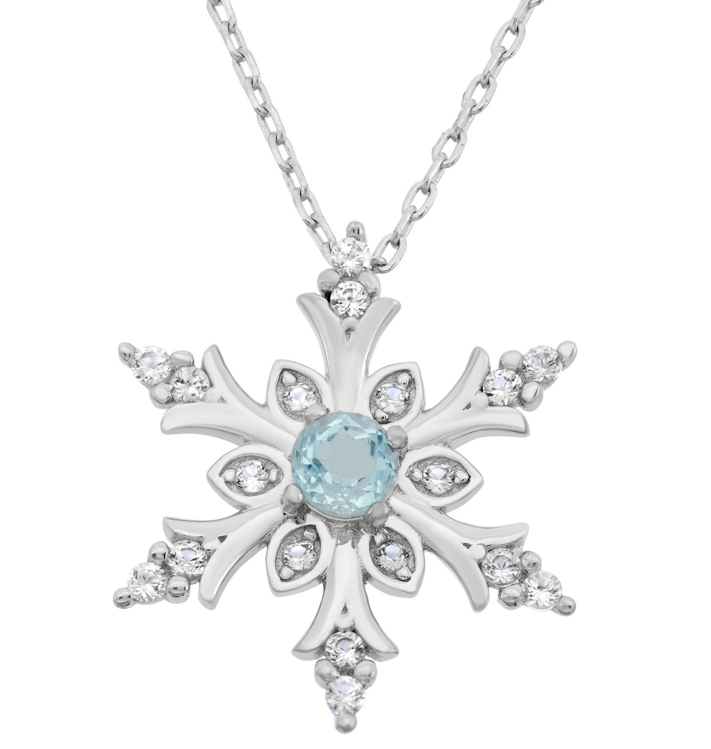 The snowflake pendant