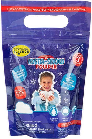 The instant snow powder kit