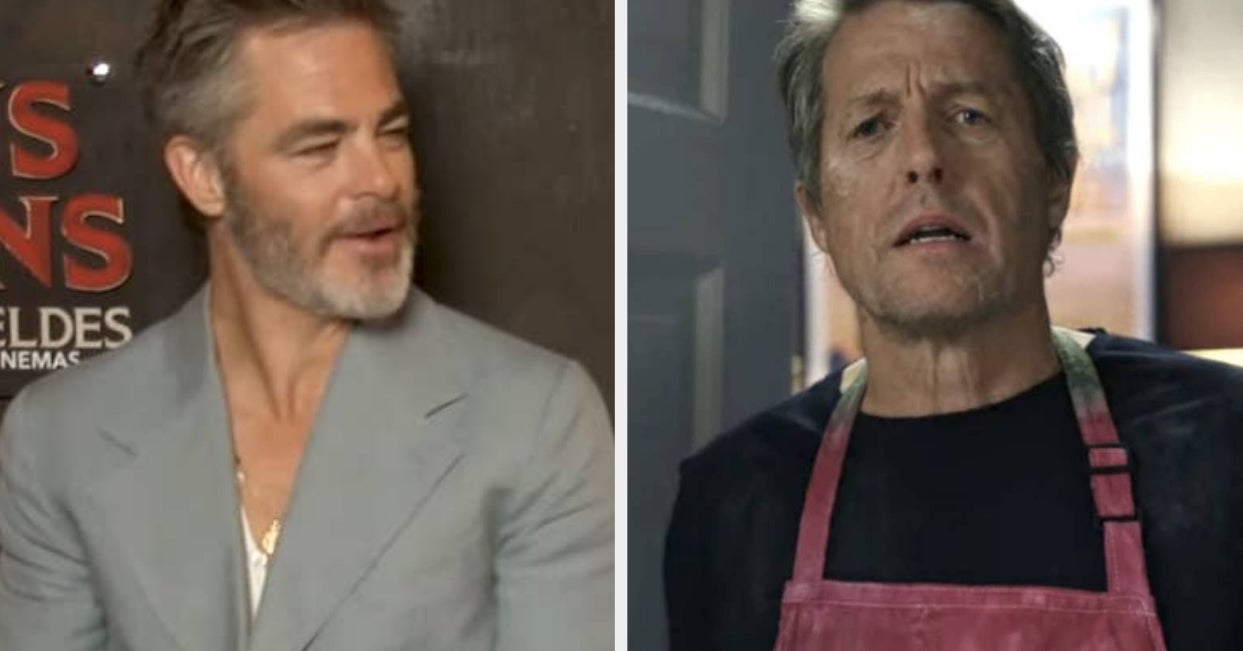 Folks Assume Chris Pine Believes Hugh Grant & Daniel Craig Are Married
