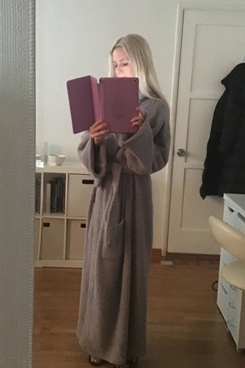 reviewer in the grey robe