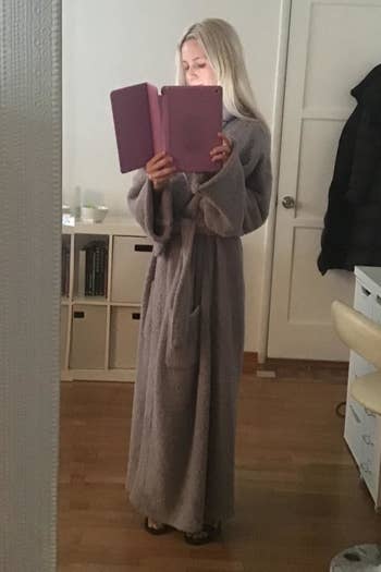 reviewer in the grey robe