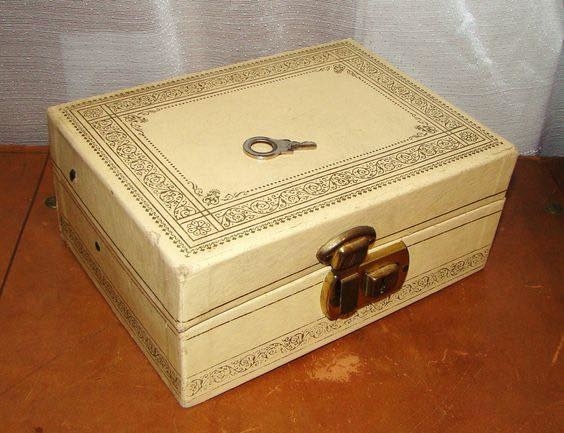A box with a lock and key