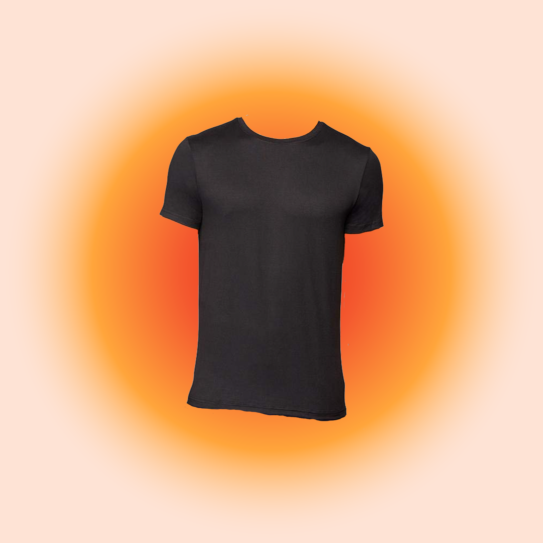 black short sleeve workout t-shirt