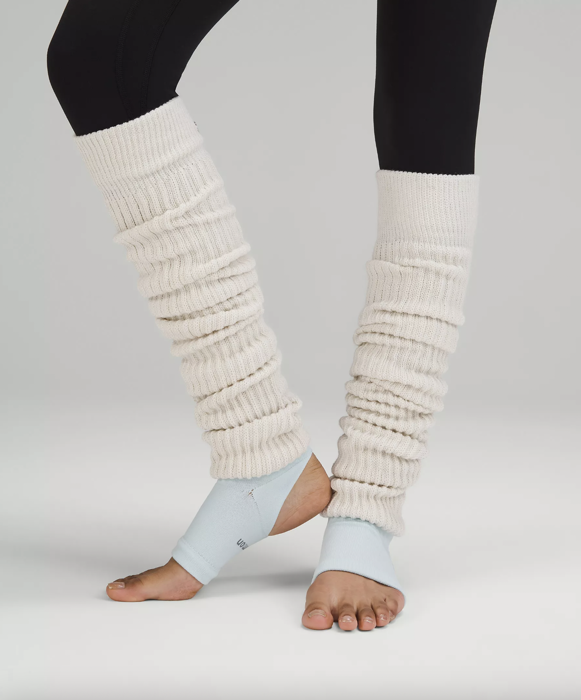 a pair of cozy leg warmers