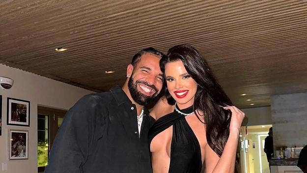 Drake may have found his inspiration for his future songs after ex-Miss Croatia winner and World Cup star Ivana Knöll posted a picture of them together in Miami
