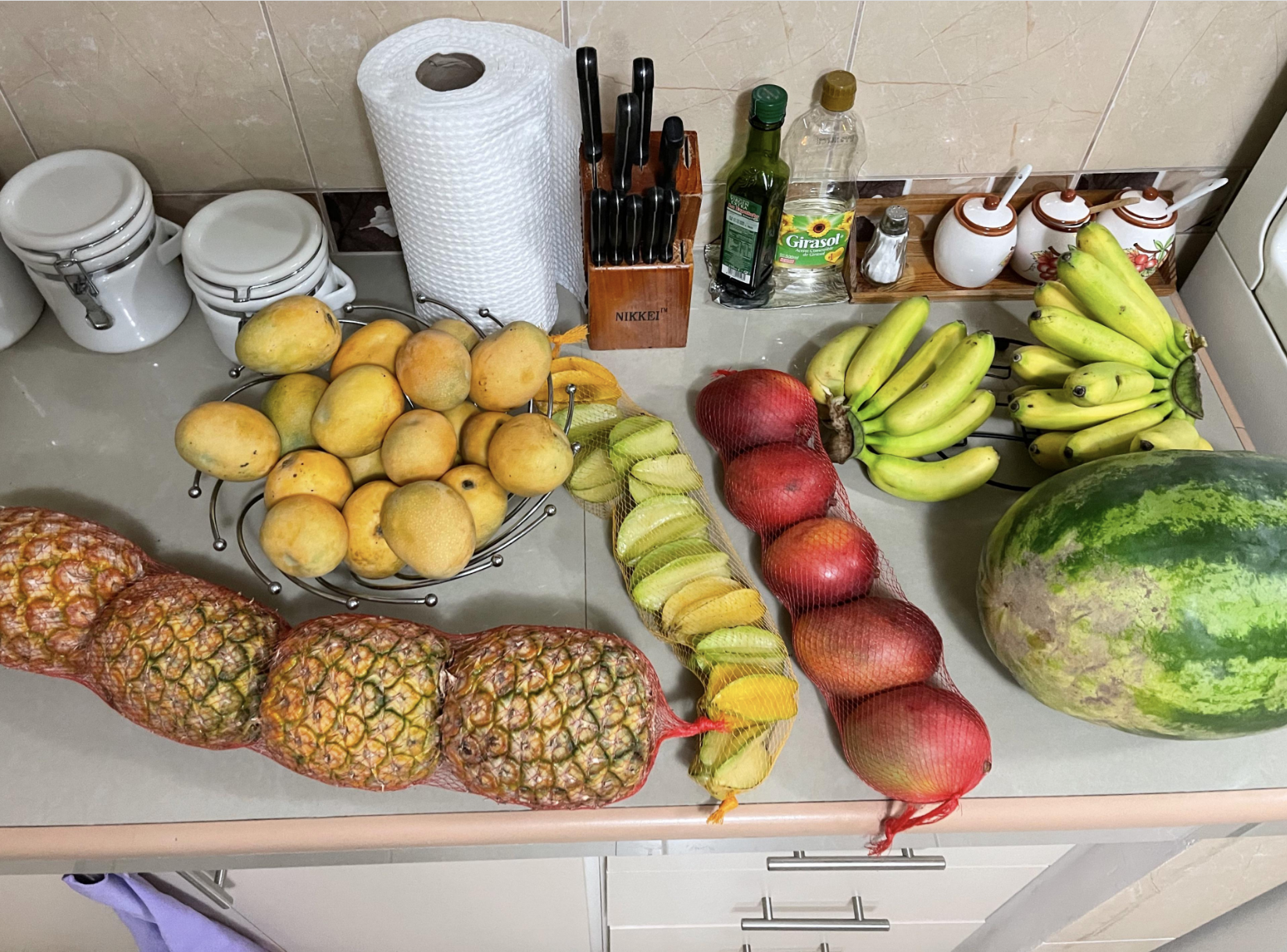 An assortment of fruit