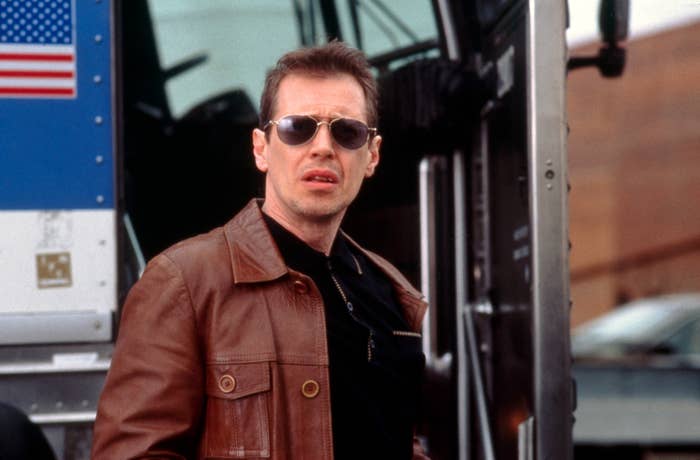 Closeup of Steve Buscemi