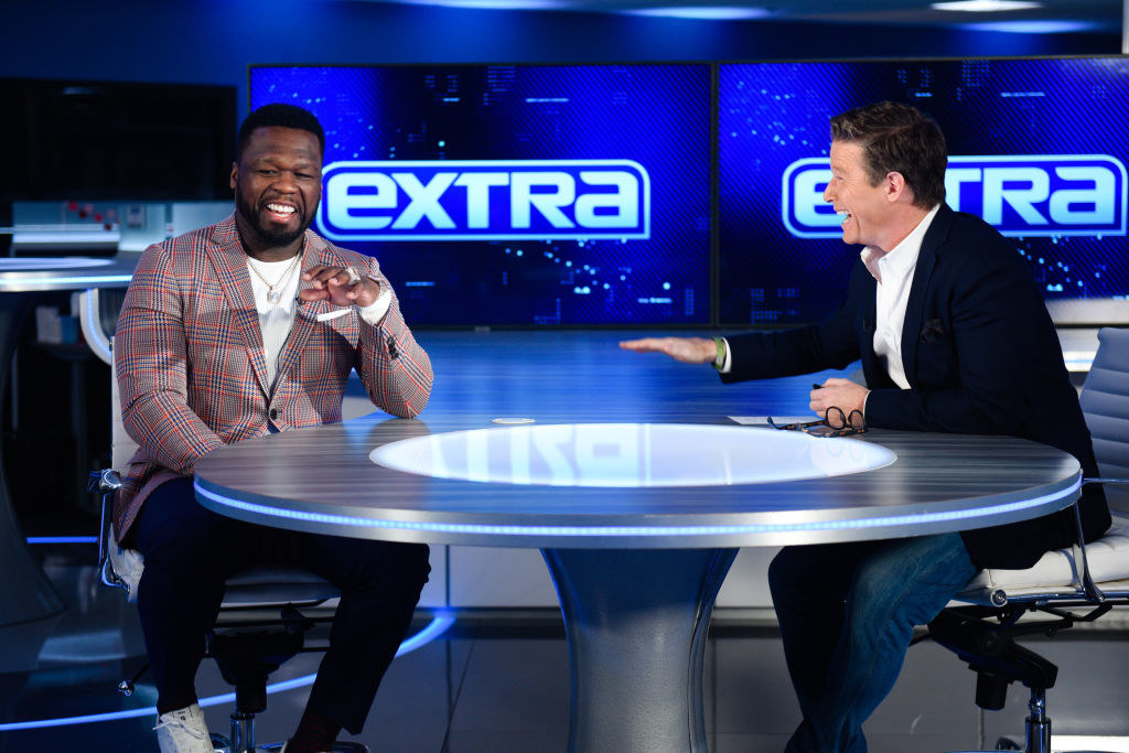 billy talking to rapper 50 cent on the show