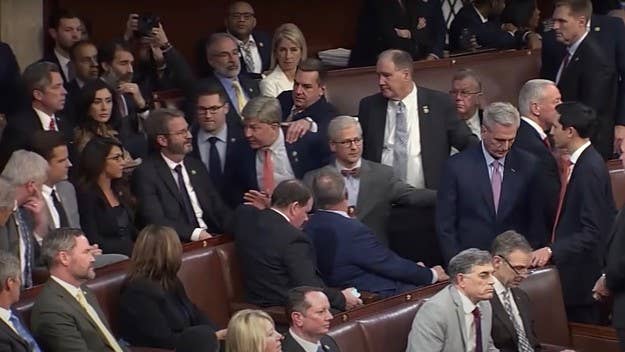 Alabama Republican Mike Rogers got into heated confrontation with Gaetz on Friday night, shortly before Kevin McCarthy was finally elected House Speaker.