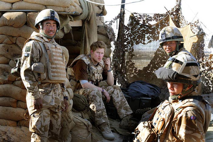 Prince Harry in the military