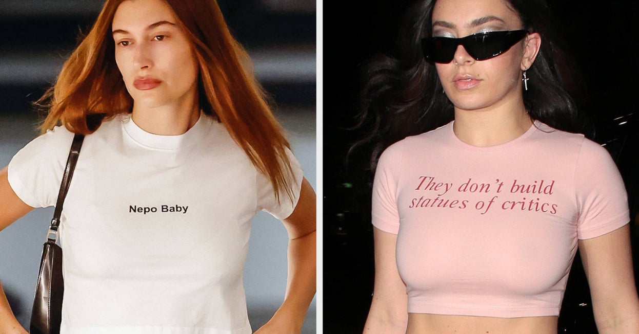 Charli XCX odpowiedziała na koszulkę Nebo Baby Hailey Bieber