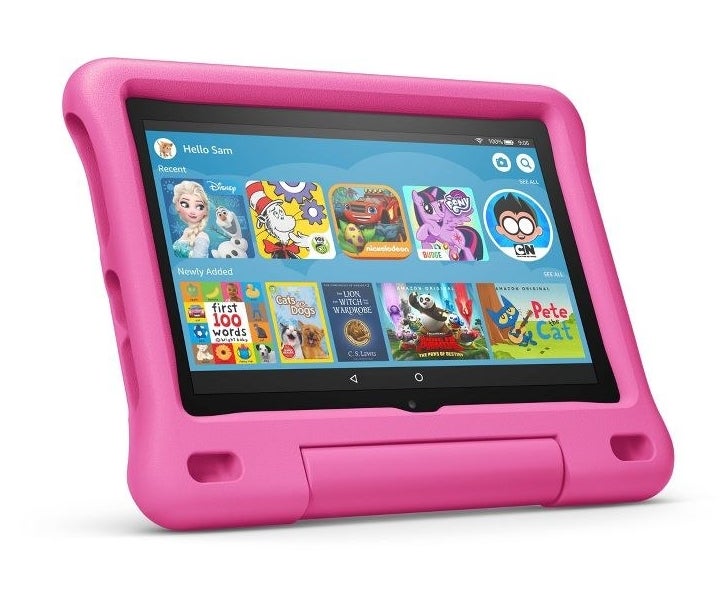 Pink tablet