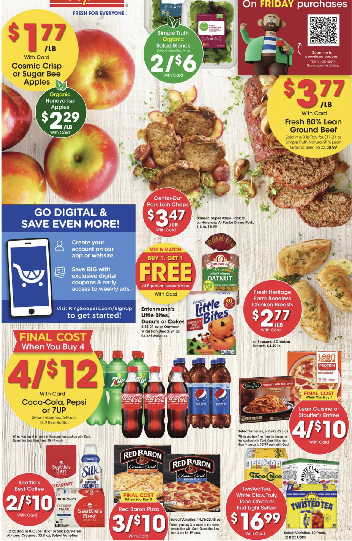 grocery store sale flyer