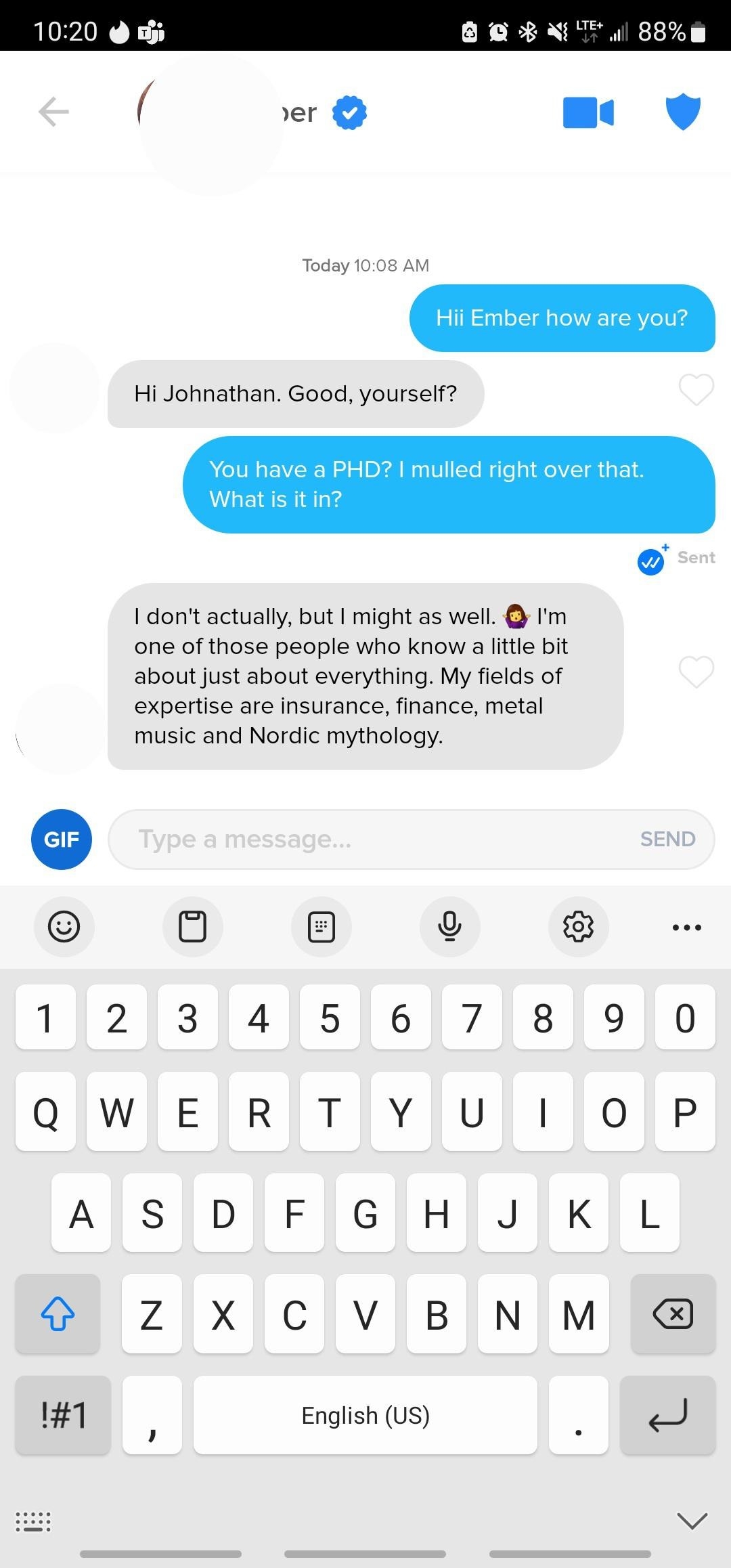 person admitting they don&#x27;t have a PhD but that they should because they know a lot