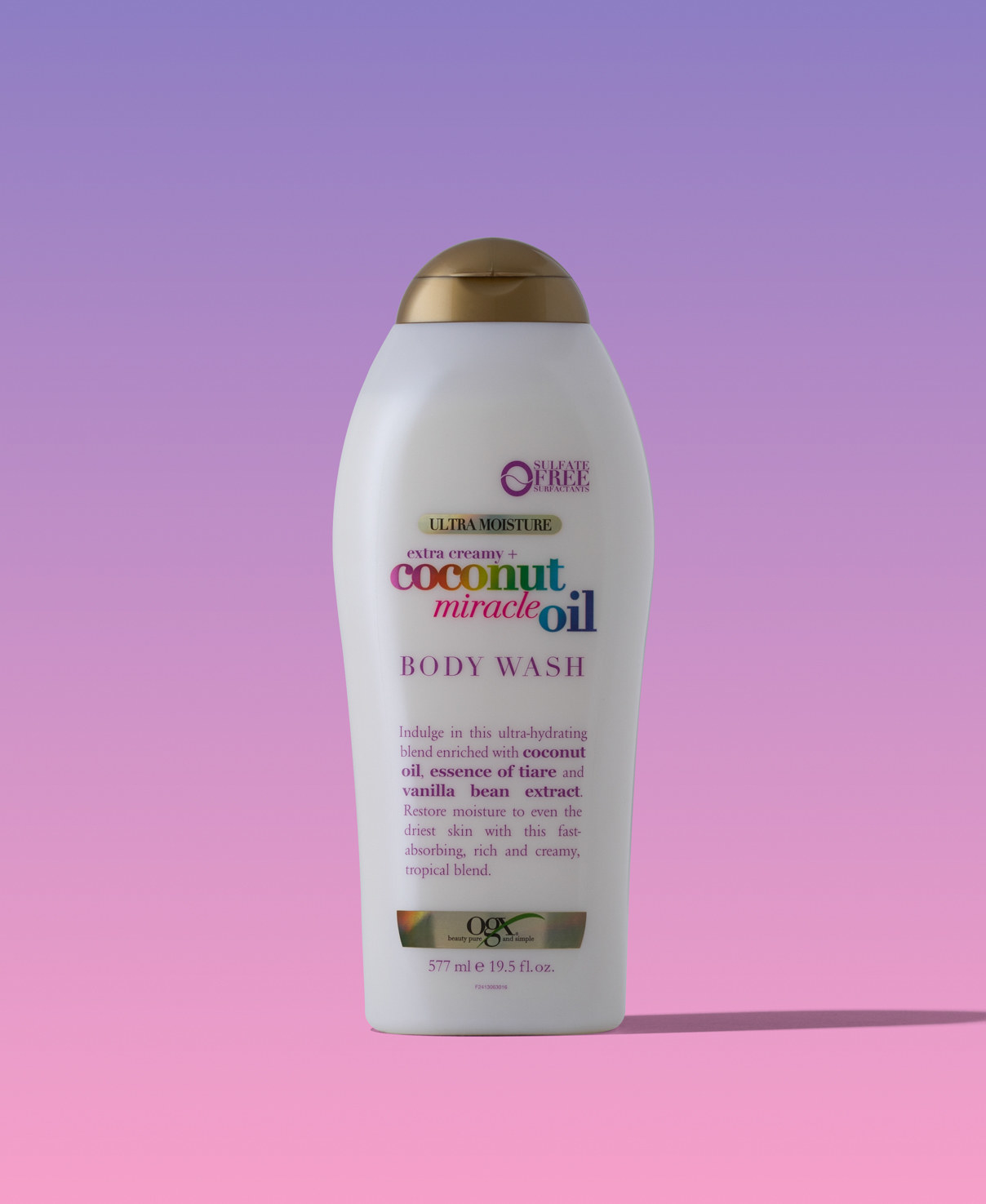 the body wash against a plain background