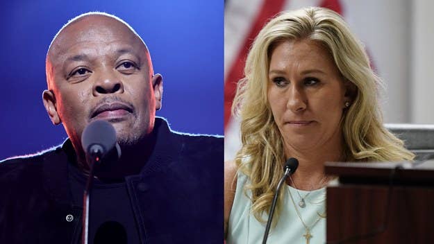 Dr. Dre called out Marjorie Taylor Greene for using one of his songs in a video, blasting the far-right Georgia Republican as “divisive and hateful.”
