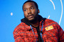 Meek Mill speaks on stage at the "Justice for All: Reforming a Broken System