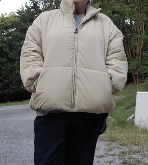 A puffer jacket
