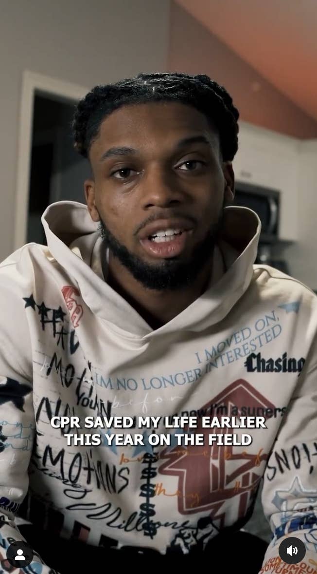 Damar Hamlin launches CPR initiative with challenge to LeBron