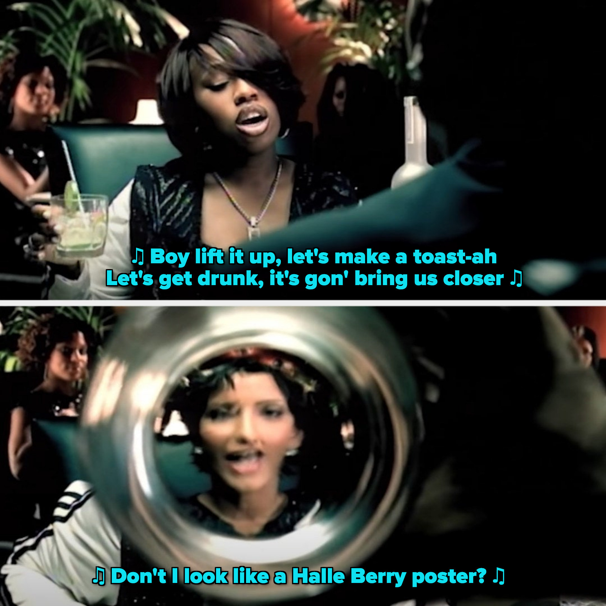 Missy Elliott in her &quot;Work It&quot; music video
