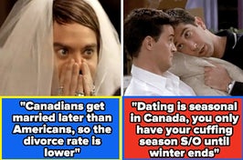 "Basically dating in Canada is all great until our igloo melts..."