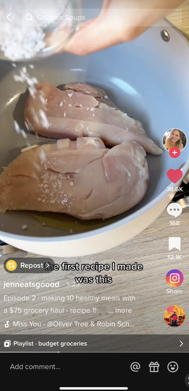 raw chicken in a bowl being prepared