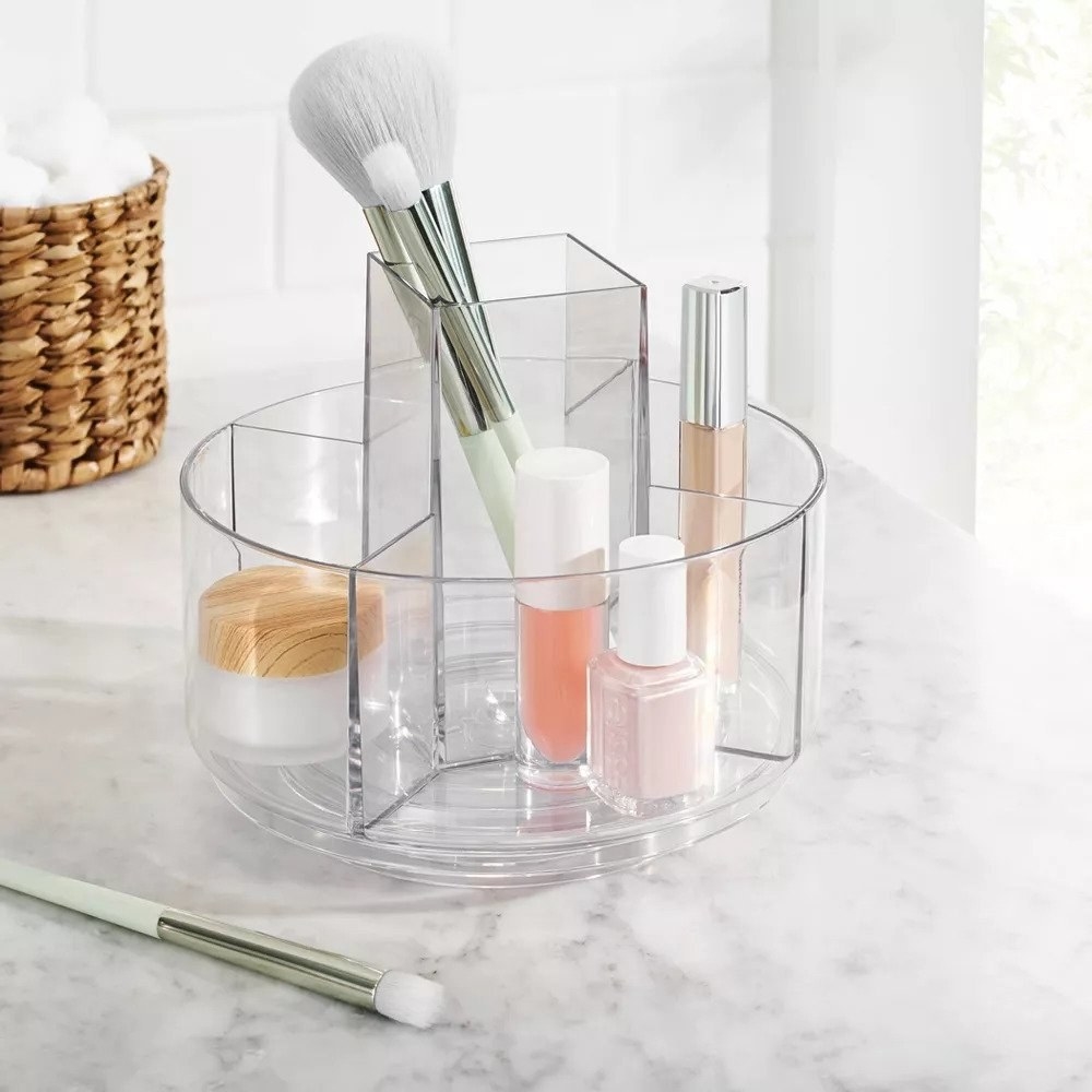 the clear makeup organizer