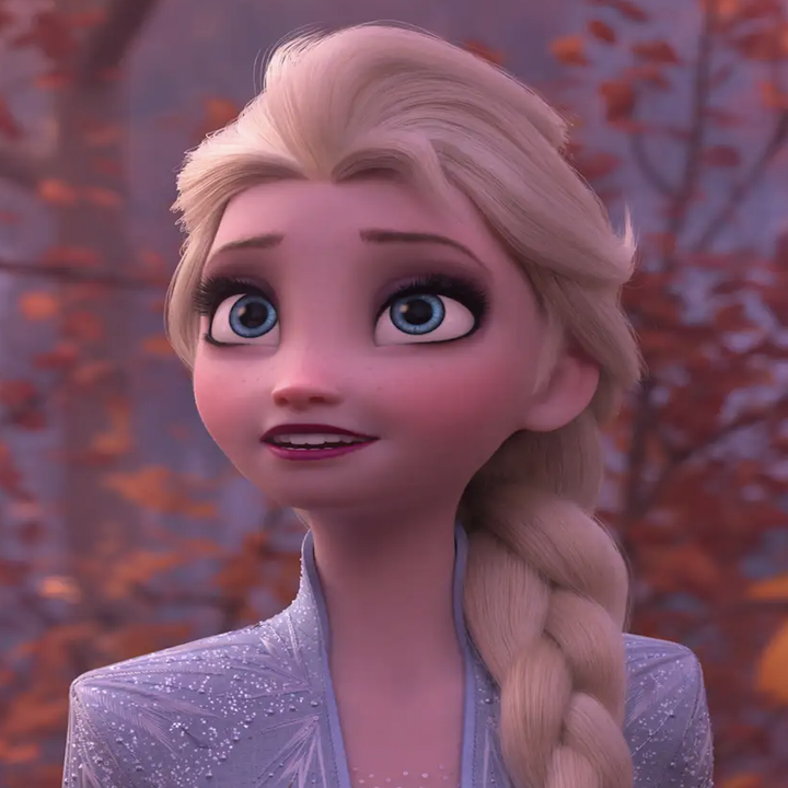 Elsa in "Frozen 2"