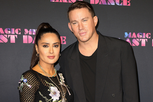 Salma Hayek Says Channing Tatum "Nearly Killed" Her During A Lap Dance Rehearsal For "Magic Mike's Last Dance"