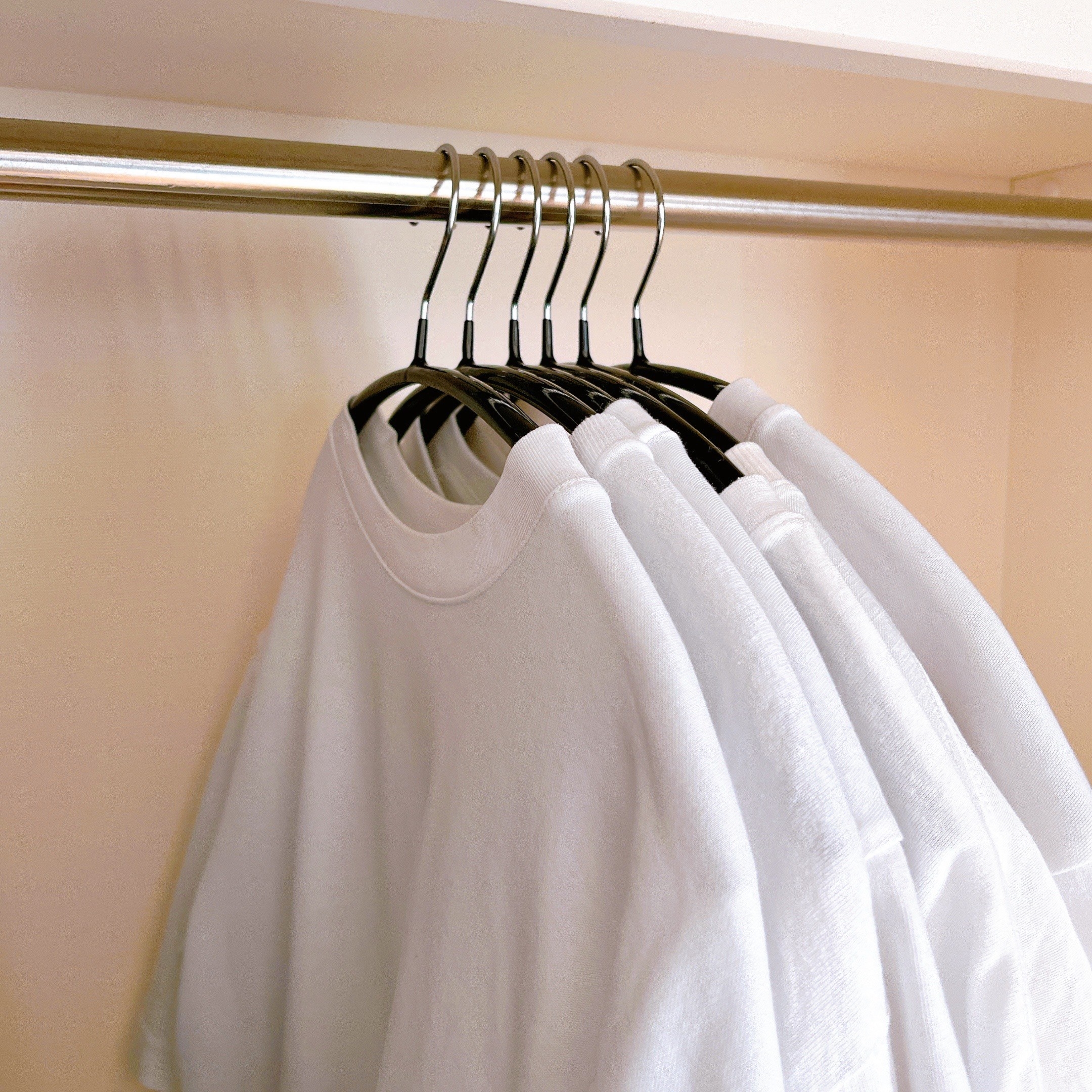 Seria(セリア)の便利グッズ「すべりにくいノンスリップハンガー アーチ型」