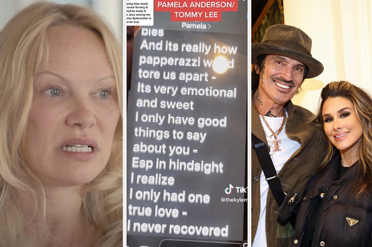 Tommy Lee's Wife Accused Of Leaking Pamela Anderson's Texts