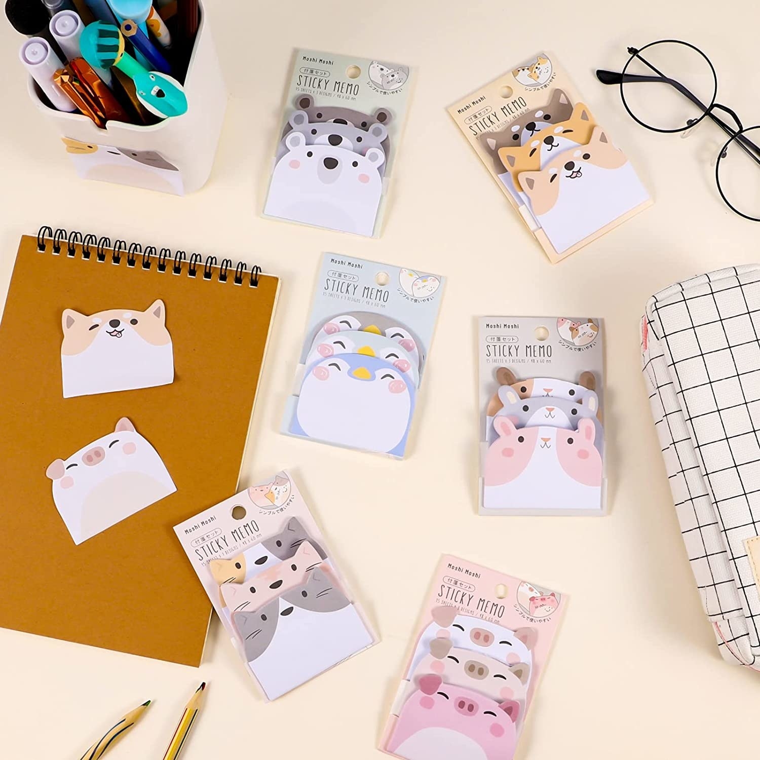 the cute notepads