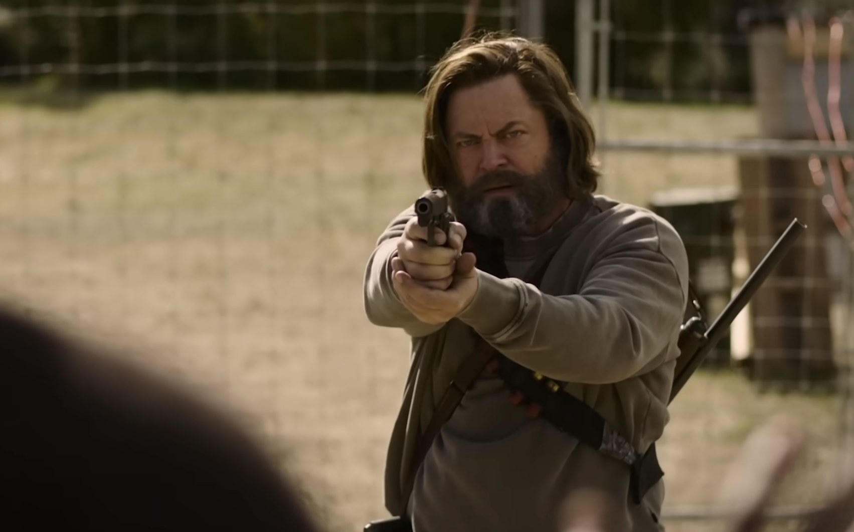 nick offerman in the last of us
