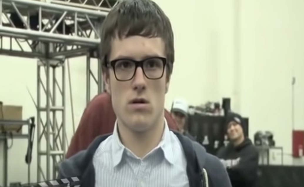 Close-up of Josh with glasses