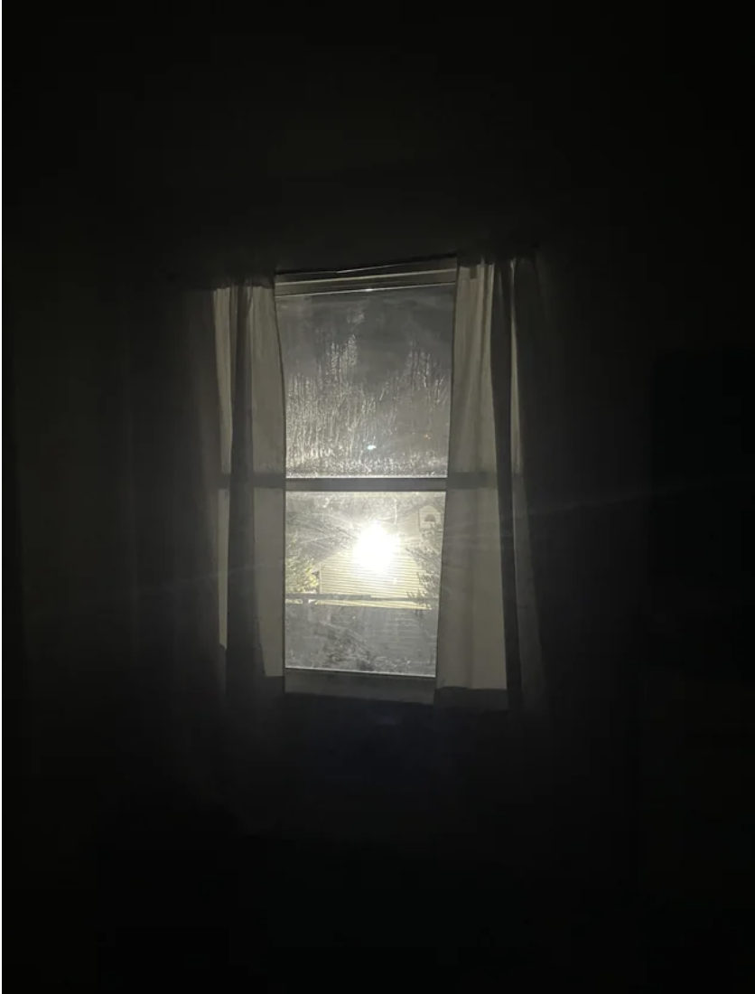 Bright light coming in through a window